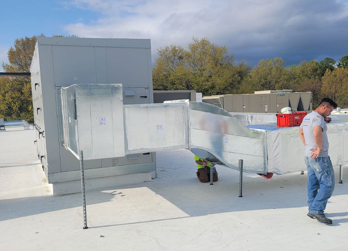 Gadaleta Heating and Cooling HVAC | New HVAC Installation at R&D Lab